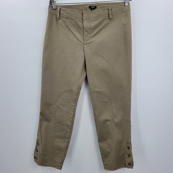 J. Crew Stretch City Fit Tan Pants - Picture 1 of 9